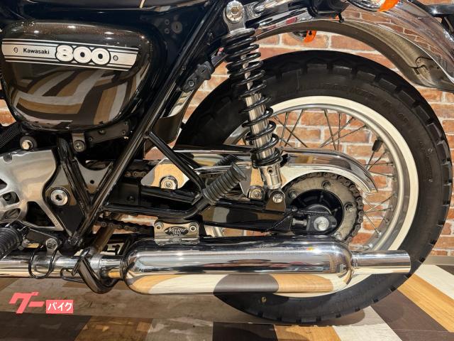 カワサキ W800 ファイナルエディション ビート製フルエキマフラー
