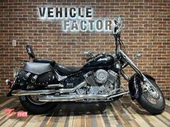 ヤマハ　ドラッグスター４００クラシック　リヤキャリア付きシーシーバー・新品サイドバッグ・車検付