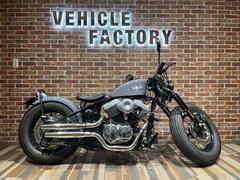 サンダーモーターサイクルズ　ハードテイル　サンダー２５０　カスタムミラー