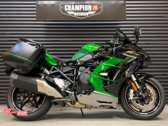 Ｎｉｎｊａ　Ｈ２　ＳＸ　ＳＥ　ゼログラビティ製スクリーン　純正サイドパニア　フロントアクスルスライダー　ＥＴＣ２．０　ＵＳＢ　等