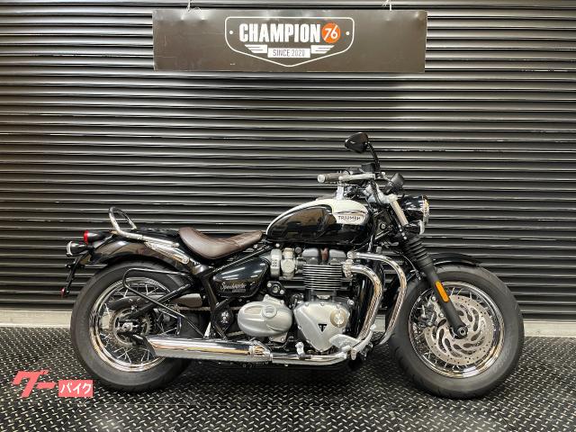 ボンネビル　スピードマスター　シングル仕様　エンジンガード　グラブバー　ＯＰミラー　サイドバッグサポート　ＥＴＣ２．０