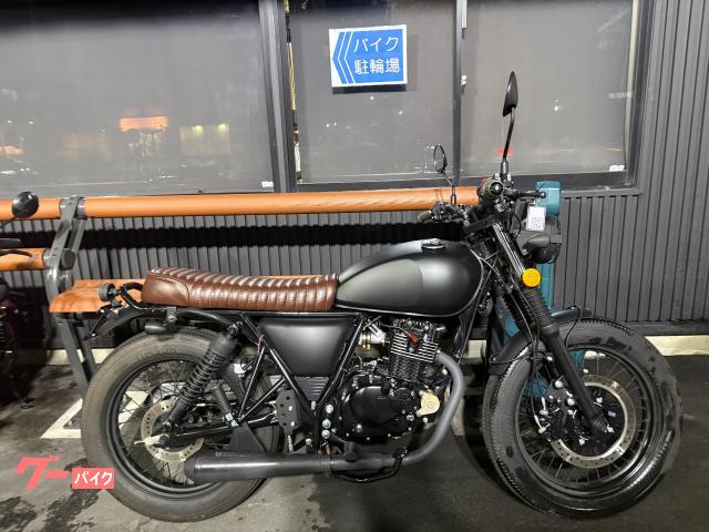 モングレル１２５　ビンテージスタイルタイヤ　グラブバー　５速ミッション　ＡＢＳ付
