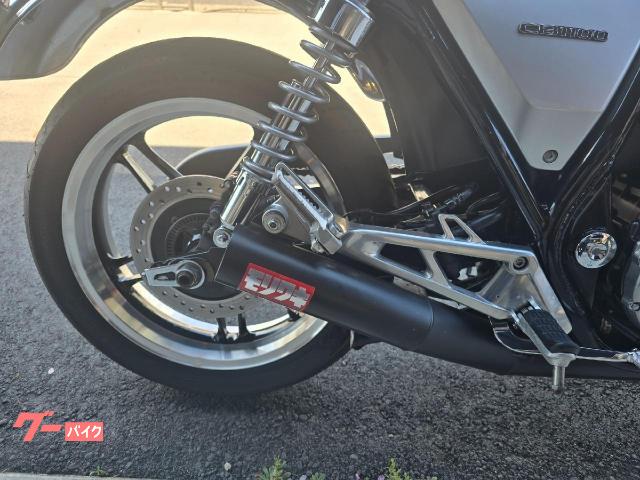 ホンダ CB1100 空冷4気筒 モリワキショートマフラー グラブバー