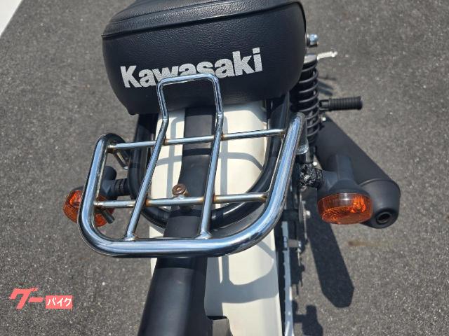 カワサキ 250TR キャリア カスタムレバー ウインドシールド