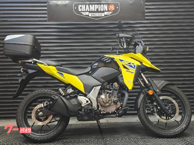 Ｖ−ストローム２５０　トップボックス付き