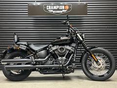 ＨＡＲＬＥＹ−ＤＡＶＩＤＳＯＮ　ＦＸＢＢ　ソフテイルストリートボブ　ミルウォーキーエイト１０７　ラインハートエアクリ　ノーマルマフラー　デタッチャブルバック