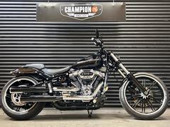 ＨＡＲＬＥＹ−ＤＡＶＩＤＳＯＮ　ＦＸＢＲＳ　ソフテイル　ブレイクアウト１１４　ケラーマン製ウインカー　トライジャ製サイドナンバー　社外ペグ　ＥＴＣ２．０