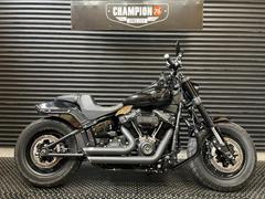 ＨＡＲＬＥＹ−ＤＡＶＩＤＳＯＮ　ＦＸＦＢＳ　ソフテイル　ファットボブ１１４　バンスマフラー　サイドナンバー　カスタムウィンカー　サイドバッグサポート　ＥＴＣ２．０