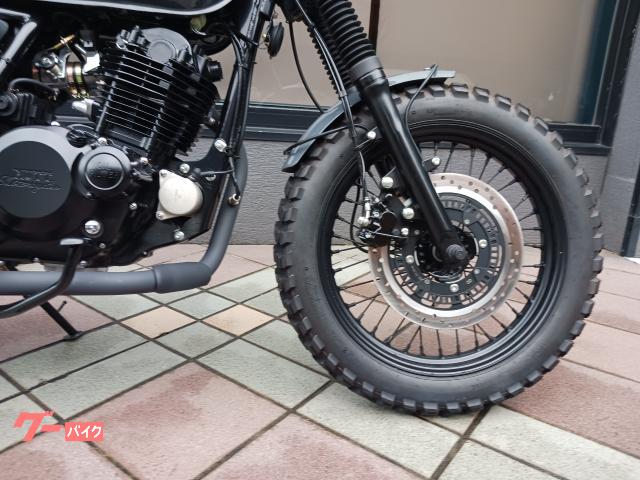 MUTT ヒルツ250 ブラウンシート ブロックタイヤ ヘッド