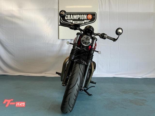 TRIUMPH ボンネビル ボバー 純正サイドバッグ オプションLED