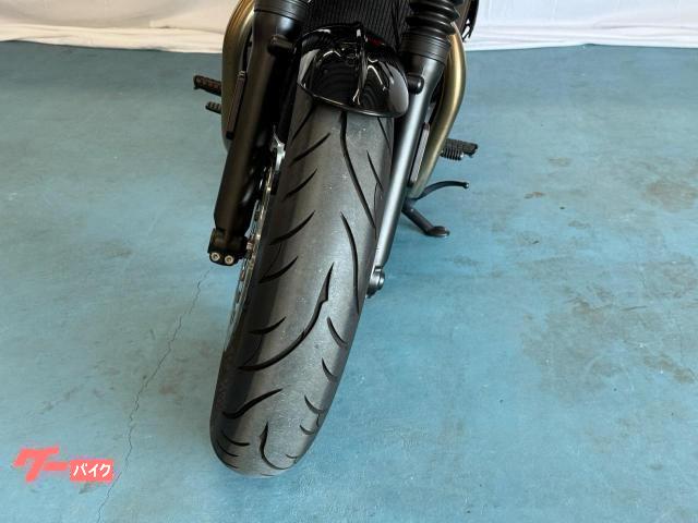 TRIUMPH ボンネビル ボバー 純正サイドバッグ オプションLED