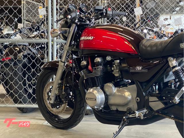 カワサキ ZEPHYR750 ファイナル 火の玉カラー モリワキモナカ