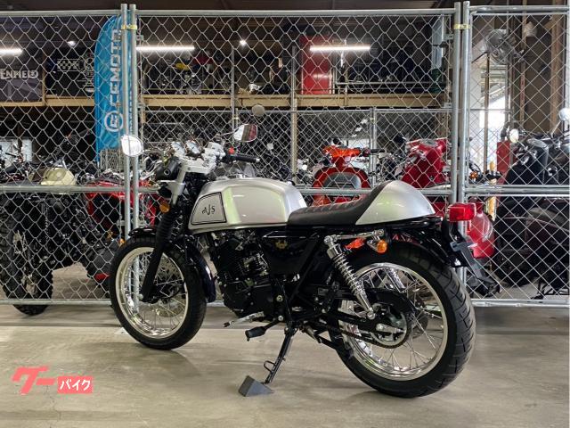 AJS キャドウェル125 空冷単気筒OHC124cc シルバー 正規