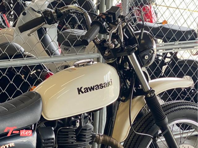 カワサキ 250TR FI ポーラホワイト ライトカスタム