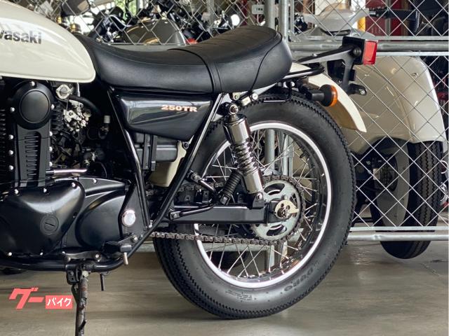 Kawasaki 250TR ホワイト タンク カワサキ 250TR ノーマル車 ワンオーナー ホワイト BJ250F