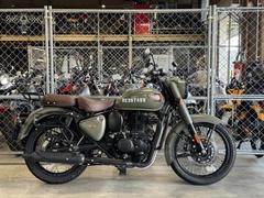 ＲＯＹＡＬ　ＥＮＦＩＥＬＤ　クラシック３５０　マーシュグレイ　純正オプション多数　グリップヒーター　他装備品多数　ワンオーナー　正規販売店認定中古車