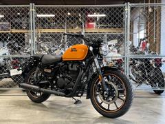 ＲＯＹＡＬ　ＥＮＦＩＥＬＤ　メテオ３５０　ファイヤーボール　オレンジ　空冷４ストローク　単気筒　ＳＯＨＣ　２バルブ　アシストスリッパ−クラッチ　ＵＳＢタイプＣ