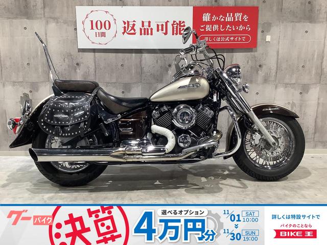 ドラッグスター４００クラシック　２００８年モデル　エンジンガード　ＣＣバー　サイドバック装備