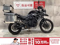 ＴＲＩＵＭＰＨ　タイガー８００ＸＣｘ　２０１５年モデル　アローマフラー　フルパニア　フォグ　エンジンガード装着