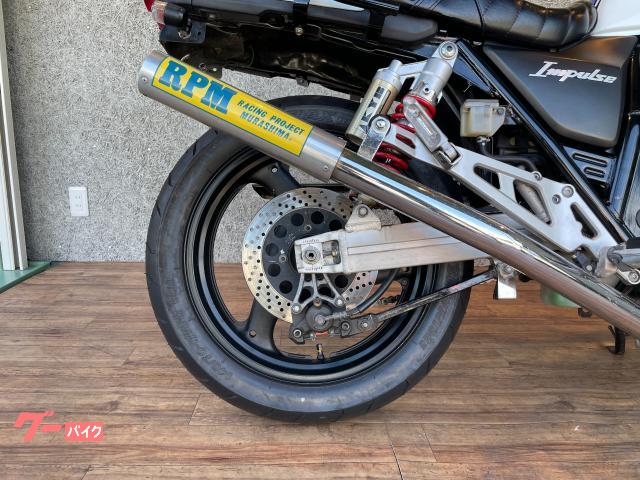 スズキ GSX400インパルス ETC USB 新品タイヤ