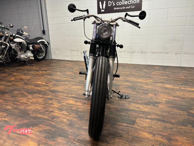 ヤマハ SR400 製作車両 ボバーカスタム かち上げトランペット