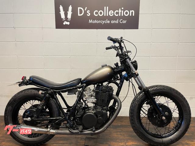 ＳＲ４００　製作車両　チョッパーフルカスタム　トランペットマフラー　ピーナッツタンク　スクエアキックペダル　ＥＴＣ　配線中通し