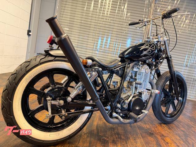 ヤマハ SR400 1JR チョッパーフルカスタム フレイムス エッグ