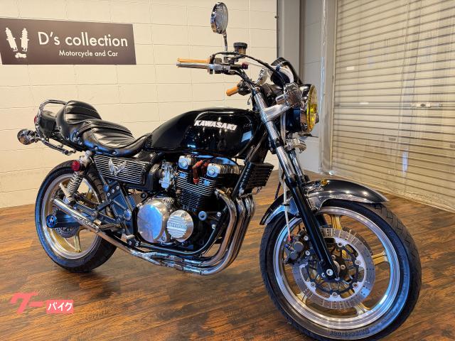 カワサキ ZEPHYR400 Z1仕様 ホイールゴールド塗装 メッキ