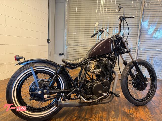 ヤマハ SR400 製作車両 コンパクトチョッパー フロント21インチ