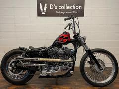 ＨＡＲＬＥＹ−ＤＡＶＩＤＳＯＮ　ＸＬ１２００Ｃカスタム　リジスポ　フルカスタム　フレイムス　グリメカマスター　サイドナンバー　ＡＶＯＮタイヤ　ショットガンマフラー