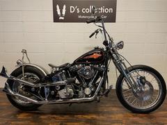 ＨＡＲＬＥＹ−ＤＡＶＩＤＳＯＮ　ＦＸＳＴＳ　スプリンガーソフテイル　中期エボエンジン　腰上ＯＨ済　キック付き　Ｅキャブ　フィッシュテールマフラー　フラットシート