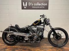 ＨＡＲＬＥＹ−ＤＡＶＩＤＳＯＮ　ＦＬＳＴＦ　ファットボーイ　９８年式　後期エボ　製作車両　フロント２１インチ　チェーン化　Ｅキャブ　ダイナ点火　ワンオフマフラ