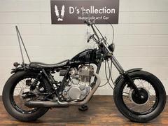 ヤマハ　ＳＲ４００　チョッパーカスタム　フォーク６インチロング　メガホンマフラー　ブラッドスタイルシート　ロングシーシーバ　リアロアリング