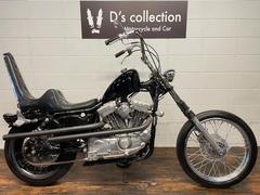 ＨＡＲＬＥＹ−ＤＡＶＩＤＳＯＮ　ＸＬＨ８８３　チョッパーフルカスタム　エボスポ　ハイミッド　ショットガン　ワンオフＫアンドＱシート　シーシーバー　２１インチ化