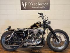 ＨＡＲＬＥＹ−ＤＡＶＩＤＳＯＮ　ＸＬＨ１２００Ｃ　コンパクトチョッパー　ＨＳＲキャブ　カスタムペイント　グリメカマスター　小型スイッチ　ハイミッドコントロール