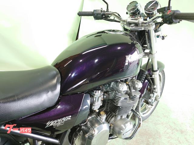 カワサキ ZEPHYR750／パープル／社外マフラー