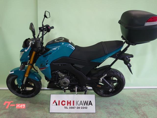 カワサキ Z125 PRO 【2016年モデル】リアキャリア装備の詳細