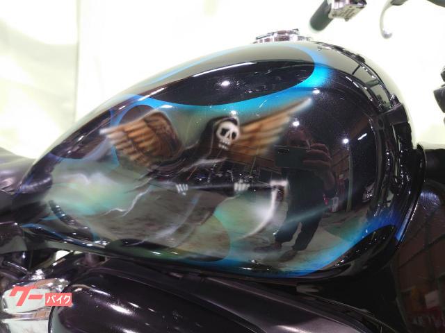 ホンダ スティード400／カスタム塗装タンク／キャブOH済