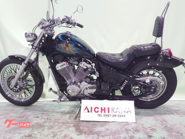 ホンダ スティード400／カスタム塗装タンク／キャブOH済