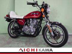 スズキ　ＧＳ４００／ウオタニＳＰ２／エナメルちょび三／タンデムバー／キャストホイール