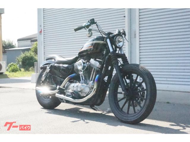 ＸＬ８８３　　クラシックボバーカスタム　インジェクション　カスタムペイントタンクホイール　メーター移設　新品前後タイヤ・マフラー