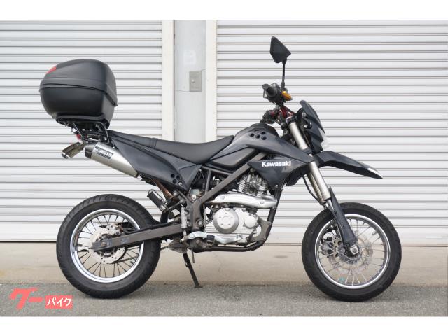 【売れてしまいました、数々有難うございました】Dトラッカー125 カワサキ Dトラッカー125 原付二種 クラッチ付き5速マニュアル