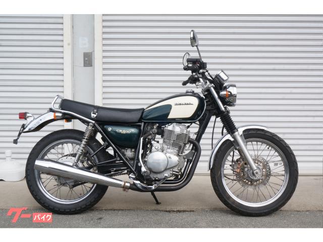 ＣＢ４００ＳＳ　セル付き　キックスタート付き　ＥＴＣ　　単気筒　メッキフェンダー　ノーマル　スペアキー有　シート張り替え済