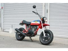 ホンダ　Ａｐｅ　クラッチ付き５速マニュアル　キャブレターモデル　５０ｃｃ　トリコロール　チェーン新品　フロントフォークＯＨ済み