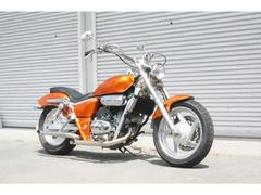 ホンダ　Ｖ−ＴＷＩＮ　ＭＡＧＮＡ　カスタムペイント　ローダウン　コブラシート　スラッシュカットマフラー　キャブレターパッキン類交換済