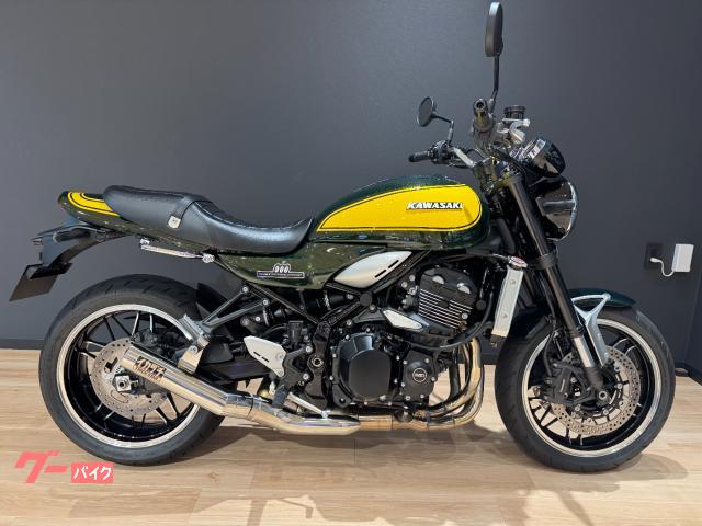 Ｚ９００ＲＳ　２０２４年モデル　イカズチ管　ローダウン　純正ＯＰラジエターガード　純正ＯＰグリップヒーター　ＵＳＢ電源１口　ＥＴＣ