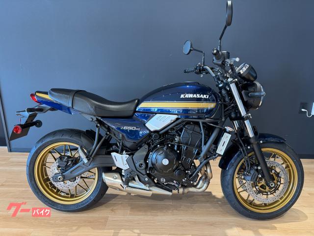 Ｚ６５０ＲＳ　２０２６年モデル　メタリックオーシャンブルー　カワサキケアモデル　ＥＴＣ標準装備