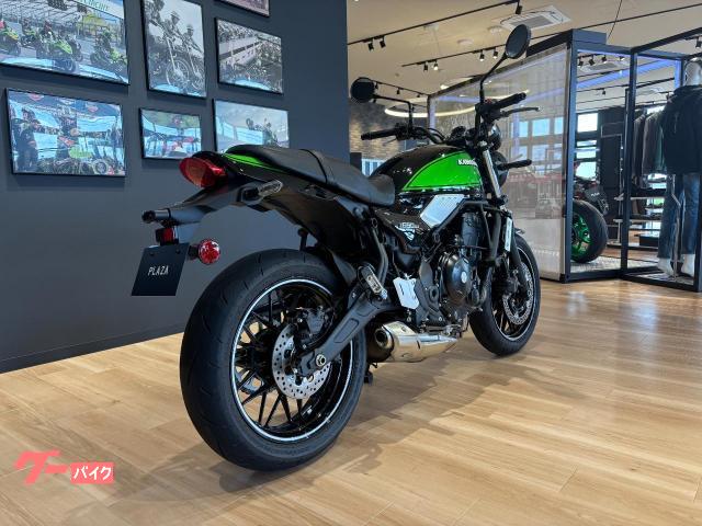 カワサキ Z650RS 2025年モデル エボニーグリーンブラック