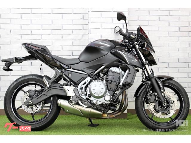 カワサキ Z650 2017年モデル ロングバイザー・USB電源付