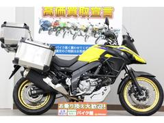 スズキ　Ｖ−ストローム６５０ＸＴ　ＧＩＶＩ製トップケース＆サイドパニア装備